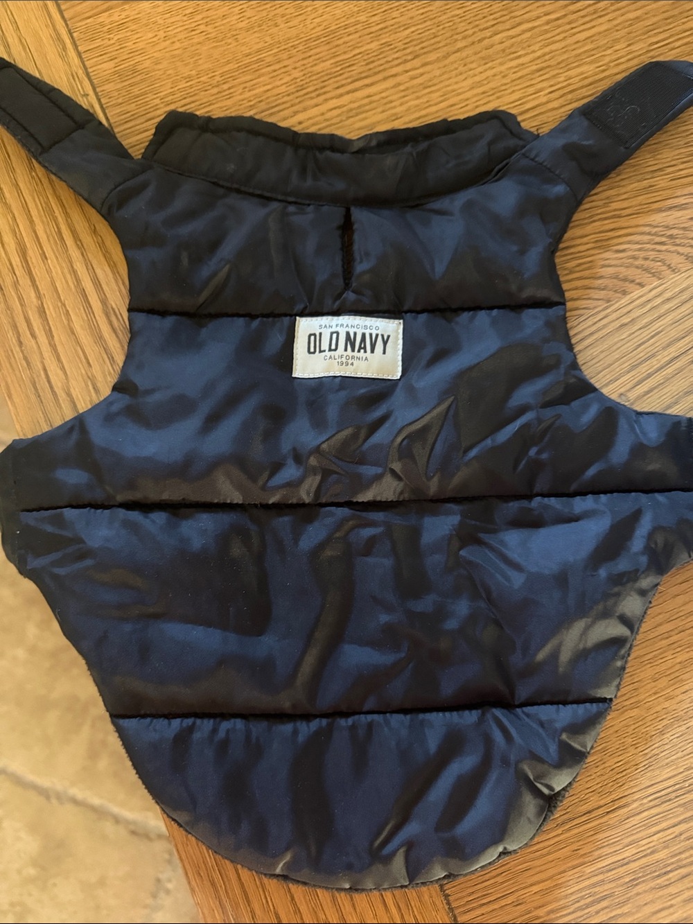 Old Navy Black Quilted Puffer Vest